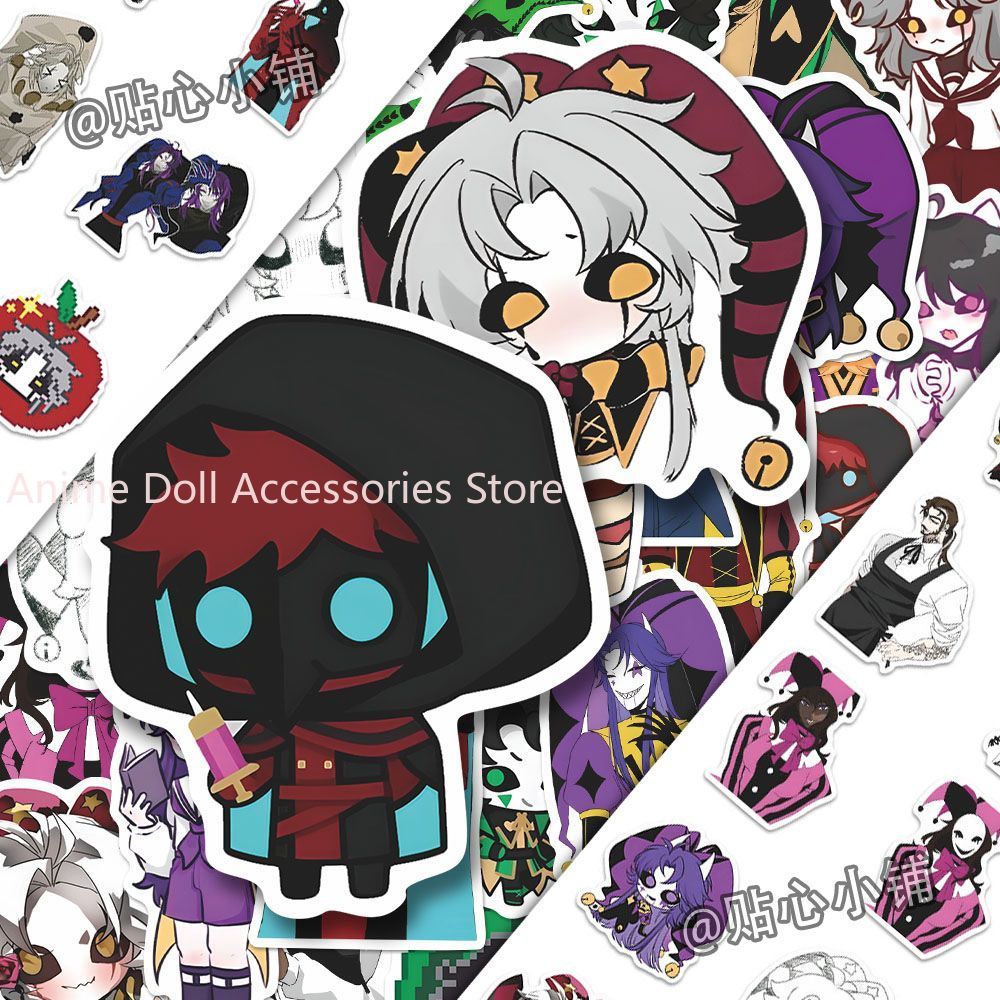 Laptop Accessories Stickers - Set di 73 Adesivi Anime The
