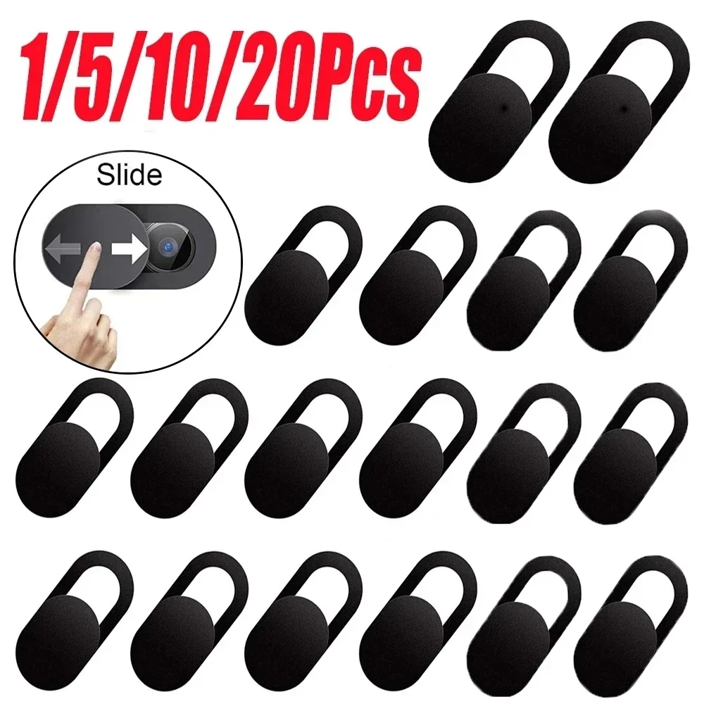Laptop Accessories Stickers - Copri-webcam per laptop, telecamera scorrevole, adesivo