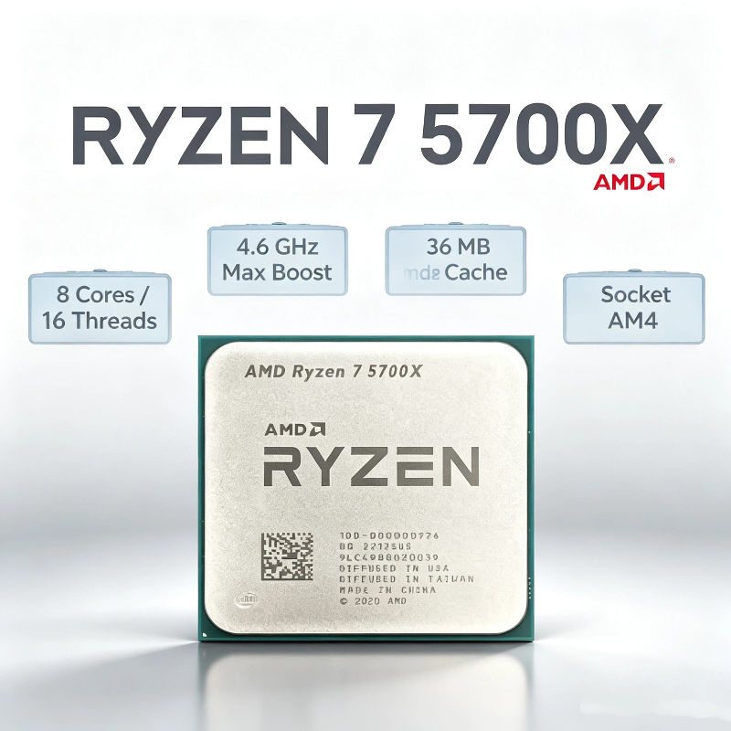Amd Cpu Ryzen 7 - Processore AMD Ryzen 7 5700X per