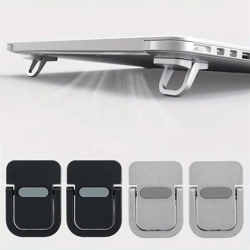 Laptop Stand Portable - Supporto Pieghevole Regolabile per Laptop, Gambe