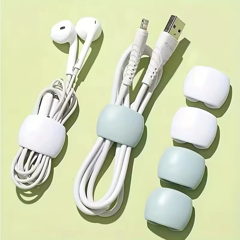 Cable Management Bag - Supporto per auricolari, clip per cavi,