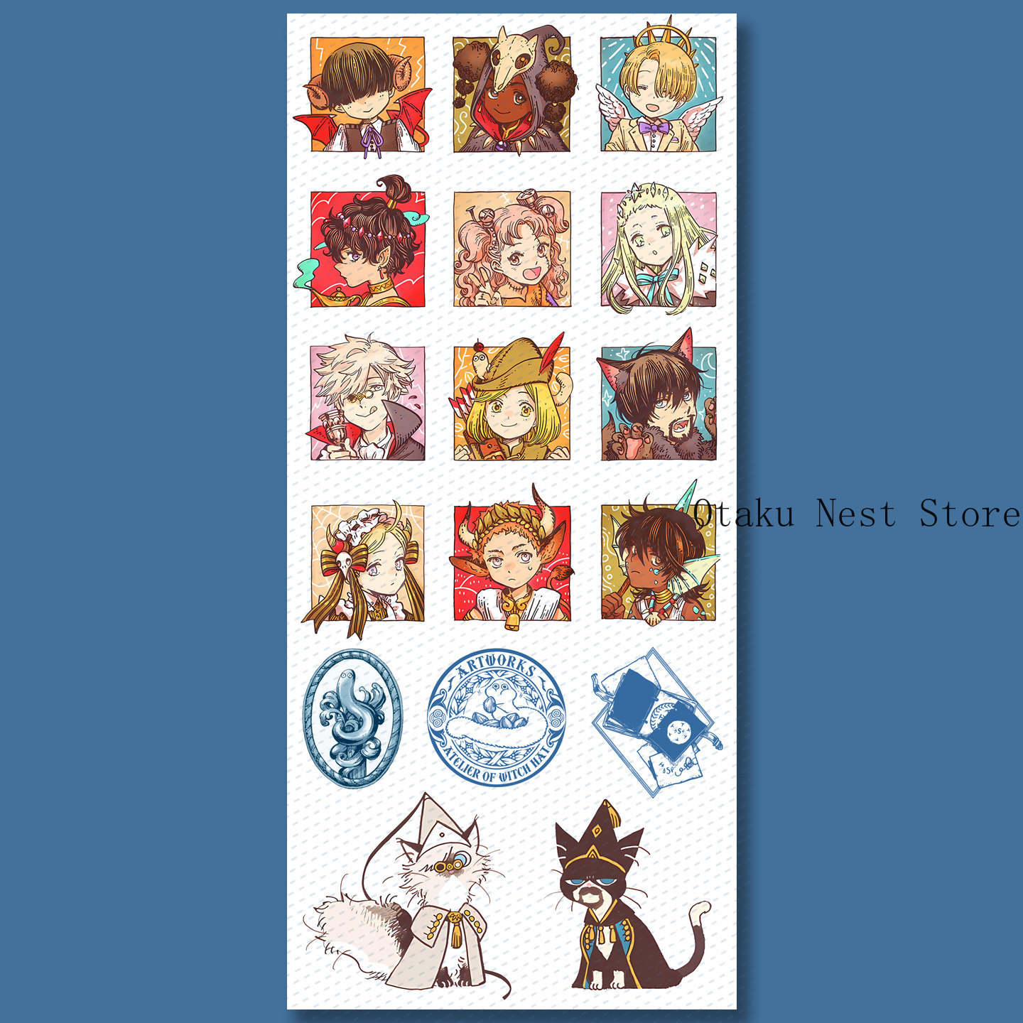 Adesivi Anime Q-version di Ate - Laptop Accessories Stickers recensione e prezzo