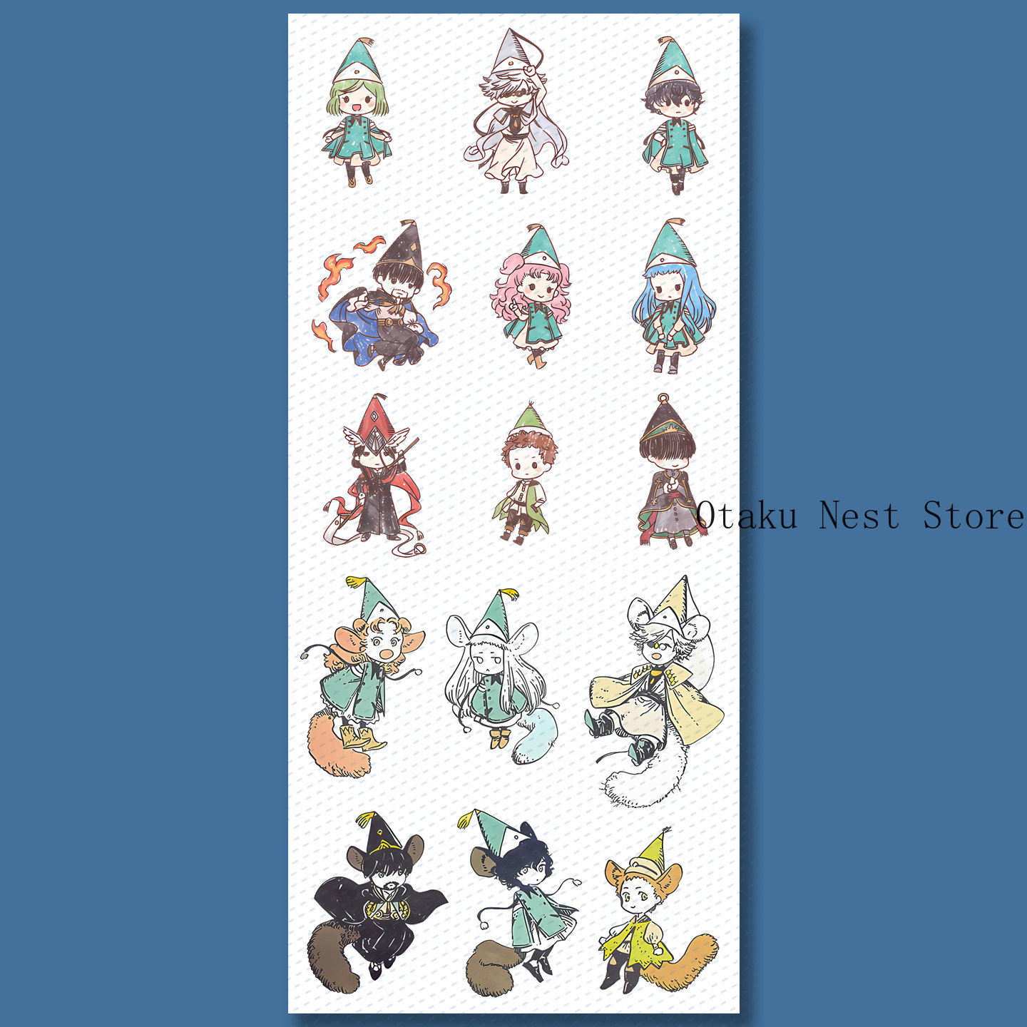Adesivi Anime Q-version di Ate - Laptop Accessories Stickers recensione e prezzo