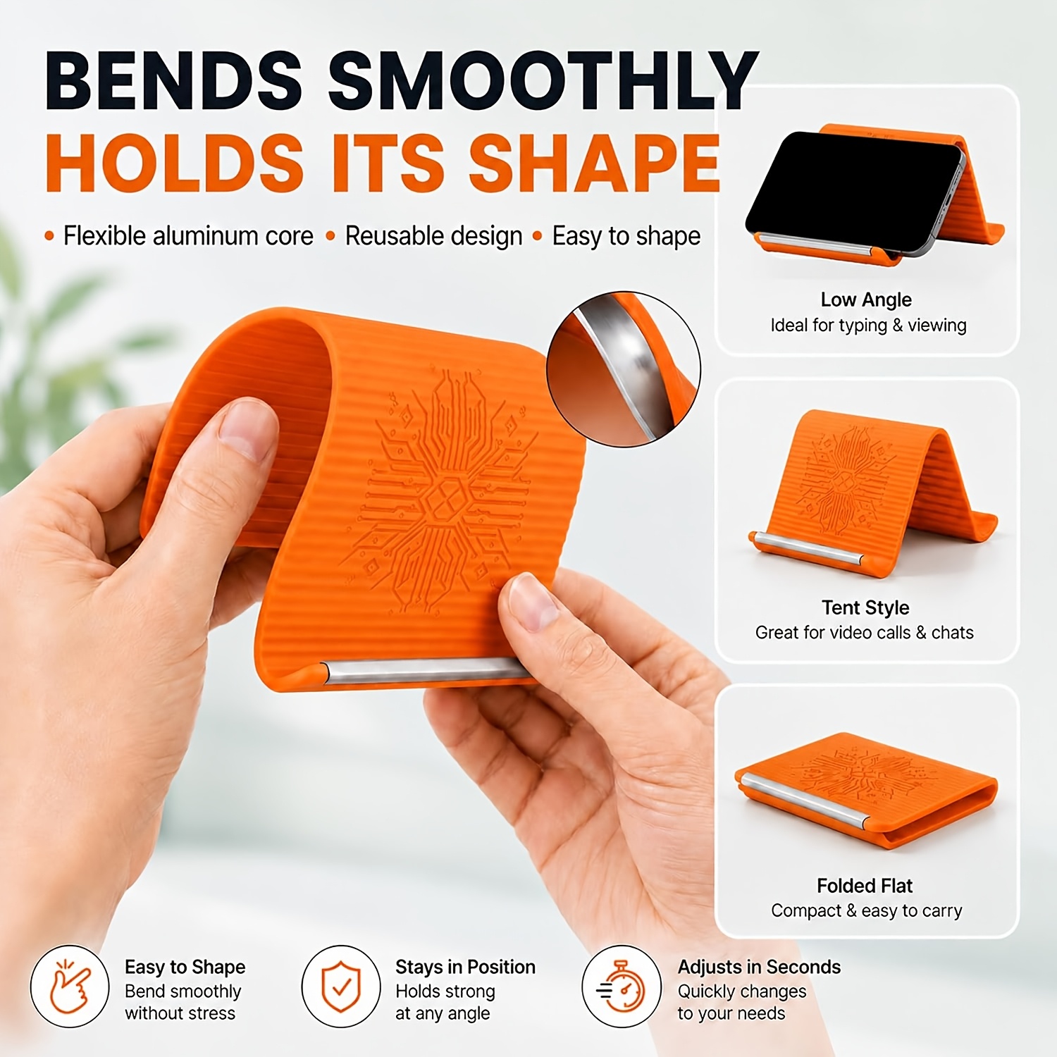 Supporto per telefono in silic - Laptop Stand Portable recensione e prezzo