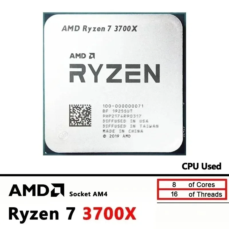 AMD Ryzen 7 3700X 100% Nuovo 2 - Amd Cpu Ryzen 7 recensione e prezzo