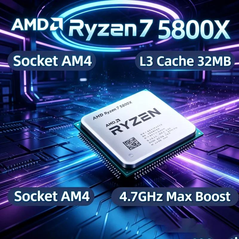 Processore AMD Ryzen 7 5800X p - Amd Cpu Ryzen 7 recensione e prezzo