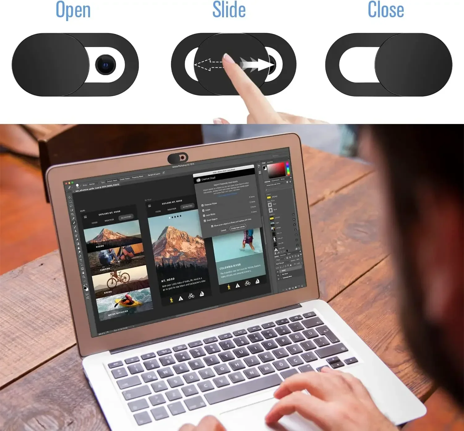 Copri-webcam per laptop, telec - Laptop Accessories Stickers recensione e prezzo