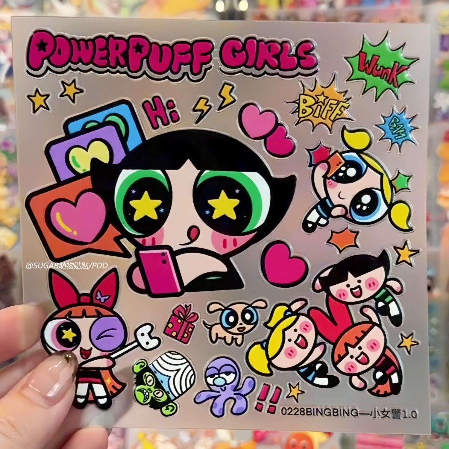 Fogli di Adesivi con Personagg - Laptop Accessories Stickers recensione e prezzo