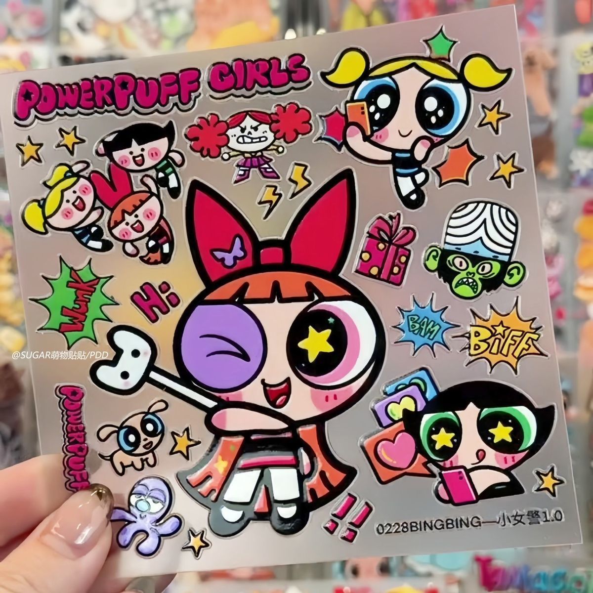 Fogli di Adesivi con Personagg - Laptop Accessories Stickers recensione e prezzo